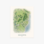 Sakonnet Golf Club printed artwork