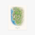 Challenge at Manele printed artwork