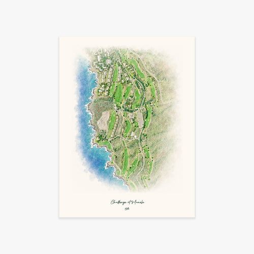 Challenge at Manele printed artwork