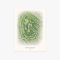 Richmond Country Club printed artwork