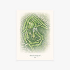 Richmond Country Club printed artwork