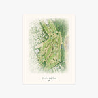 Jamestown Golf Course printed artwork