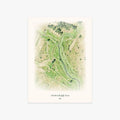 Mendenhall Golf Course printed artwork