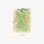 Mendenhall Golf Course printed artwork
