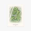 North Hills Country Club printed artwork