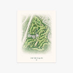 North Hills Country Club printed artwork