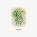 Buffalo Golf Club printed artwork