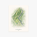 Chena Bend Golf Course printed artwork