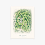 Potowomut Golf Club printed artwork