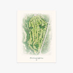Pali Municipal Golf Course printed artwork