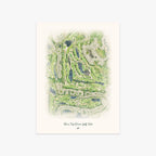 Bear Trap Dunes Golf Club printed artwork
