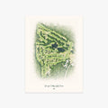 Yawgoo Valley Golf Course printed artwork