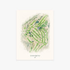 Kendrick Golf Course printed artwork