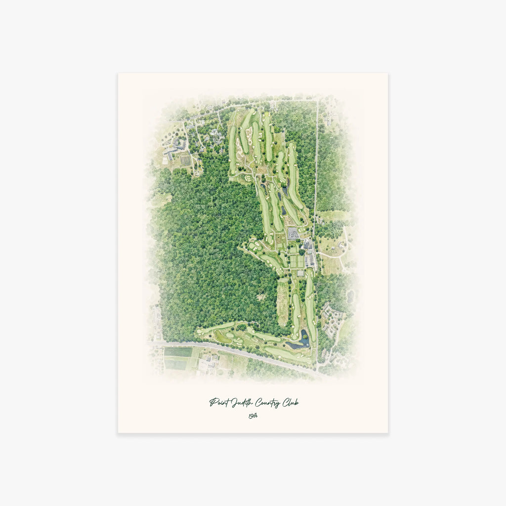 Point Judith Country Club printed artwork