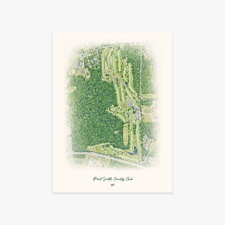 Point Judith Country Club printed artwork