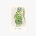 Three Crowns Golf Club printed artwork