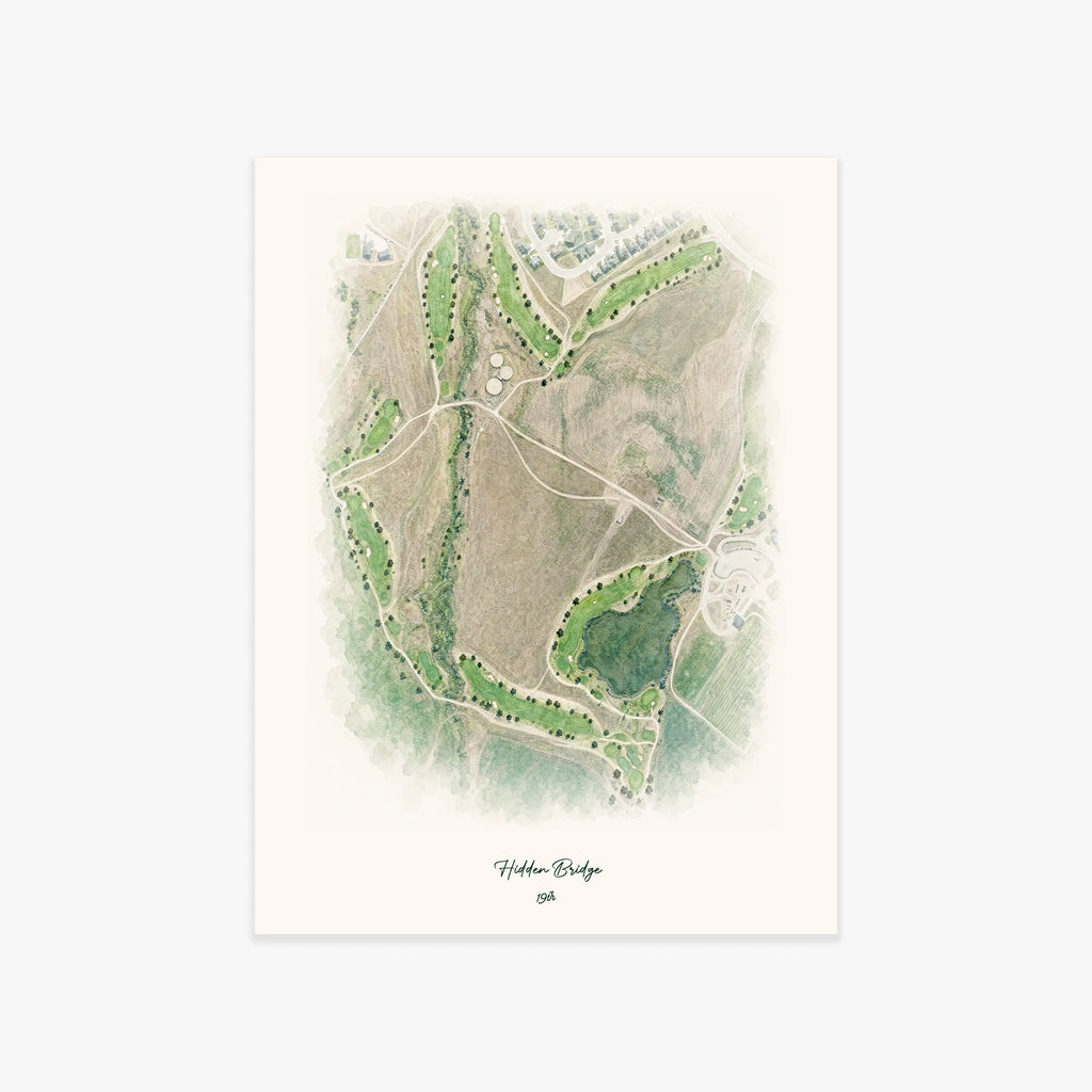 Hidden Bridge printed artwork