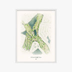 Mainlands Golf Course white frame