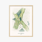 Mainlands Golf Course wood frame