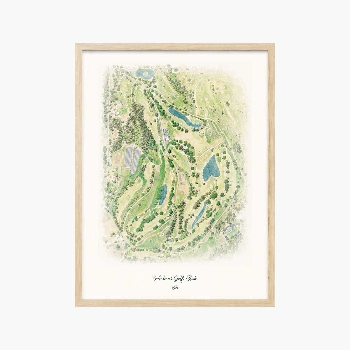 Makani Golf Club wood frame