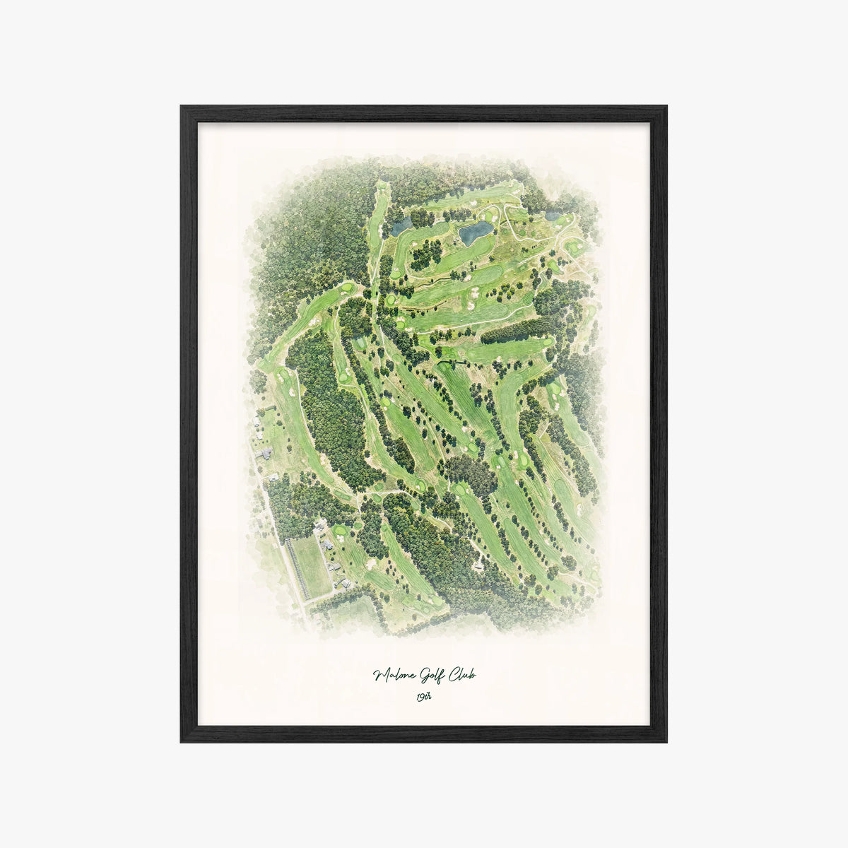 Malone Golf Club black frame