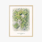 Manatee County Golf Course wood frame