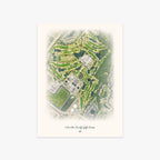 Manatee County Golf Course printed artwork