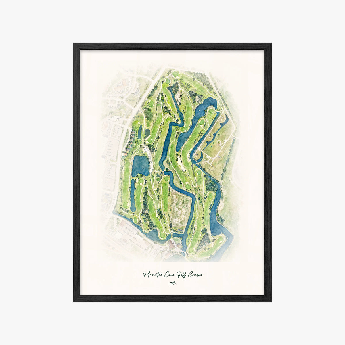 Manatee Cove Golf Course black frame