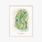 Manatee Cove Golf Course white frame
