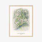Marcus Pointe Golf Club wood frame
