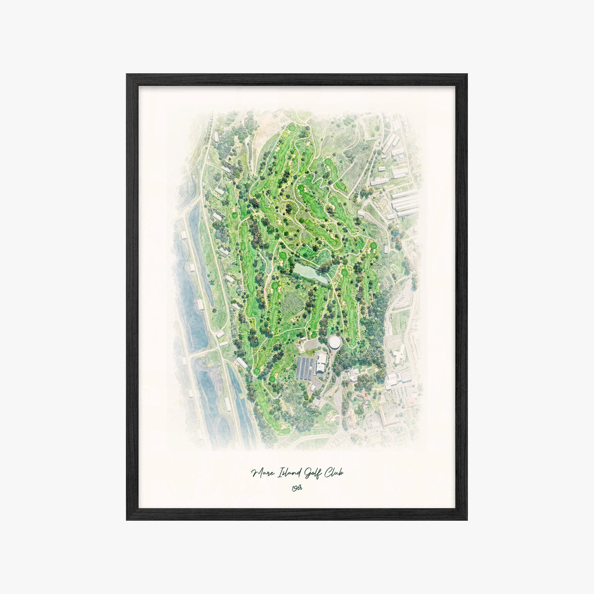 Mare Island Golf Club black frame