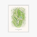 Marion Oaks Country Club white frame