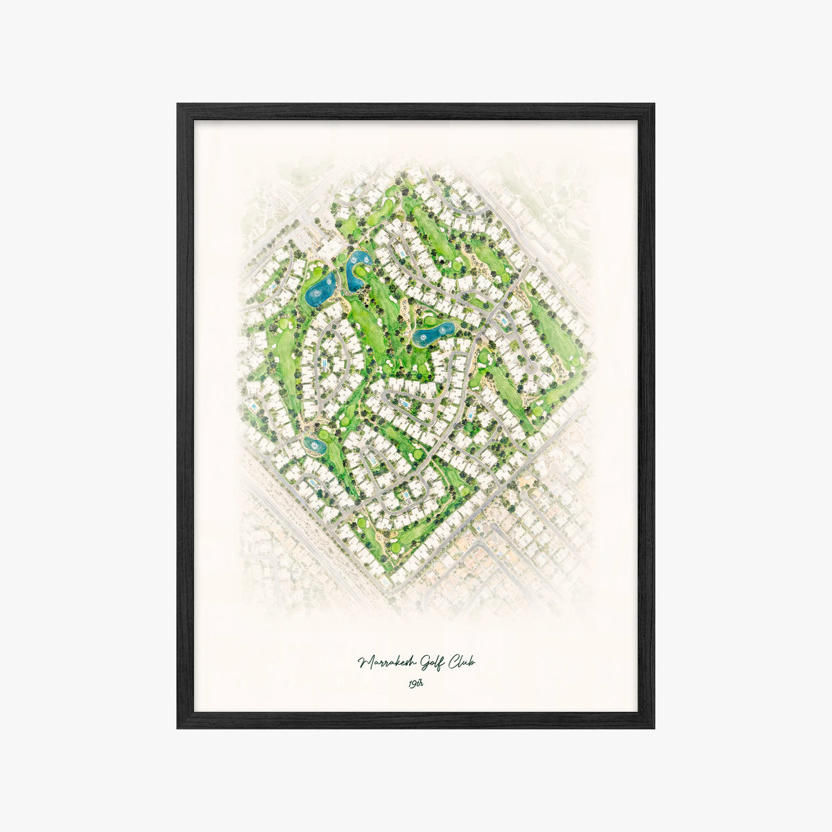 Marrakesh Golf Club black frame