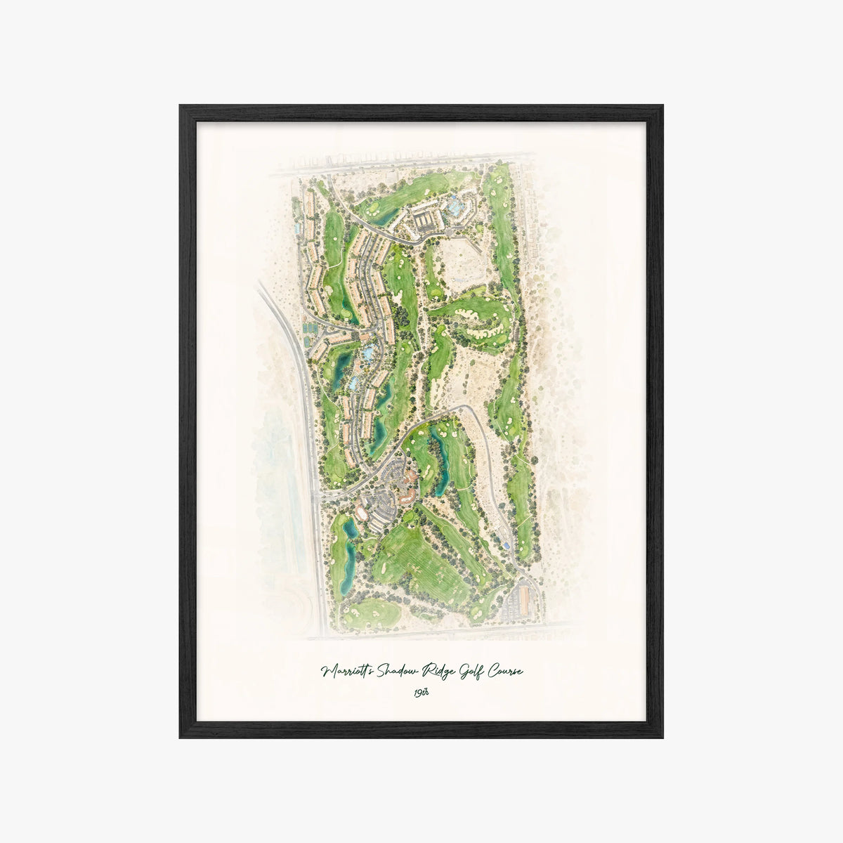 Marriott's Shadow Ridge Golf Course black frame