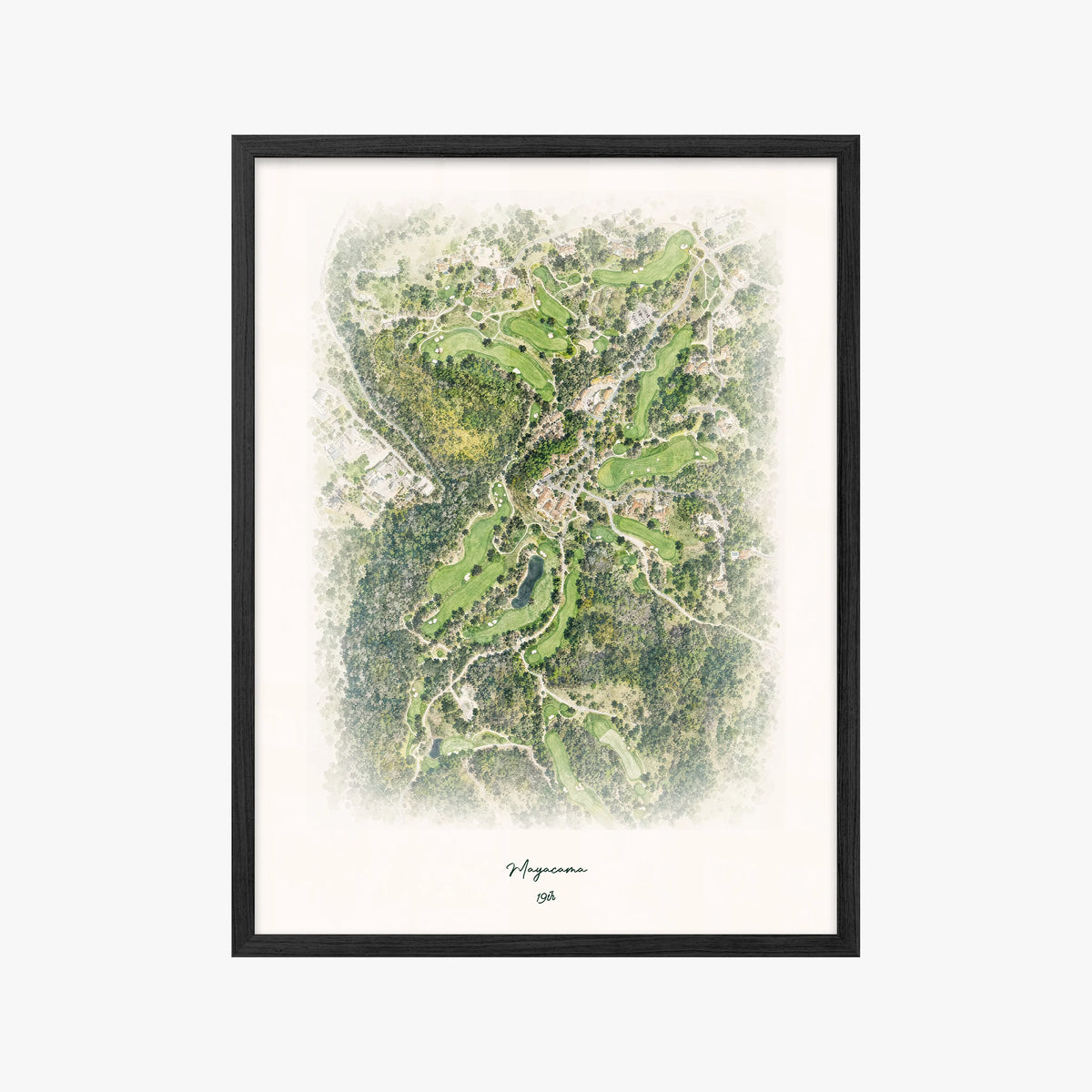Mayacama black frame