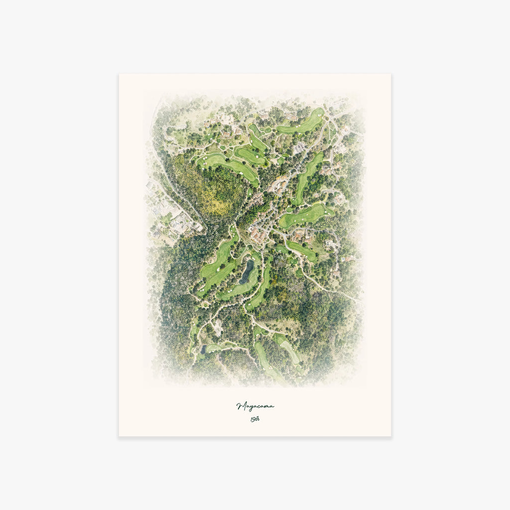 Mayacama printed artwork