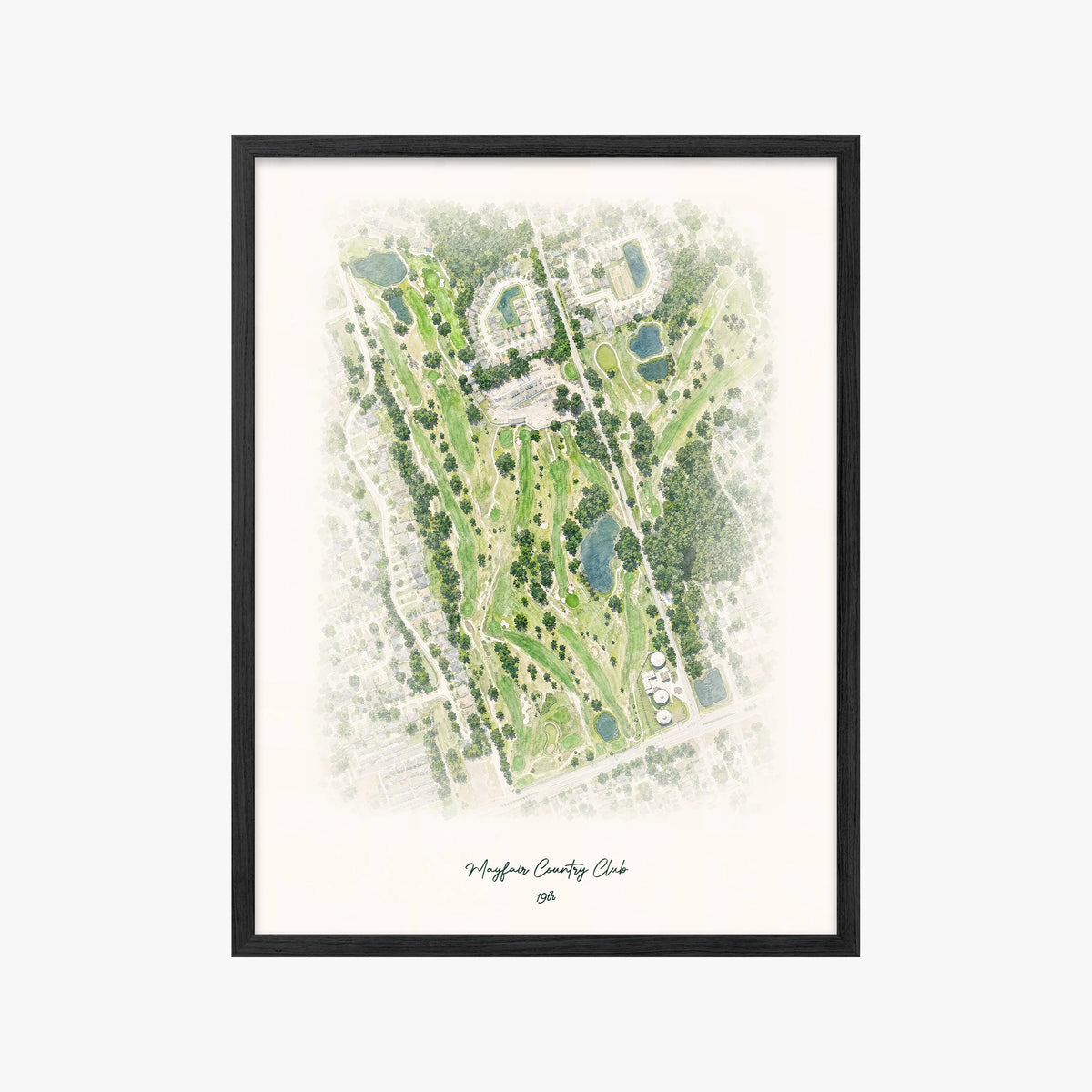 Mayfair Country Club black frame