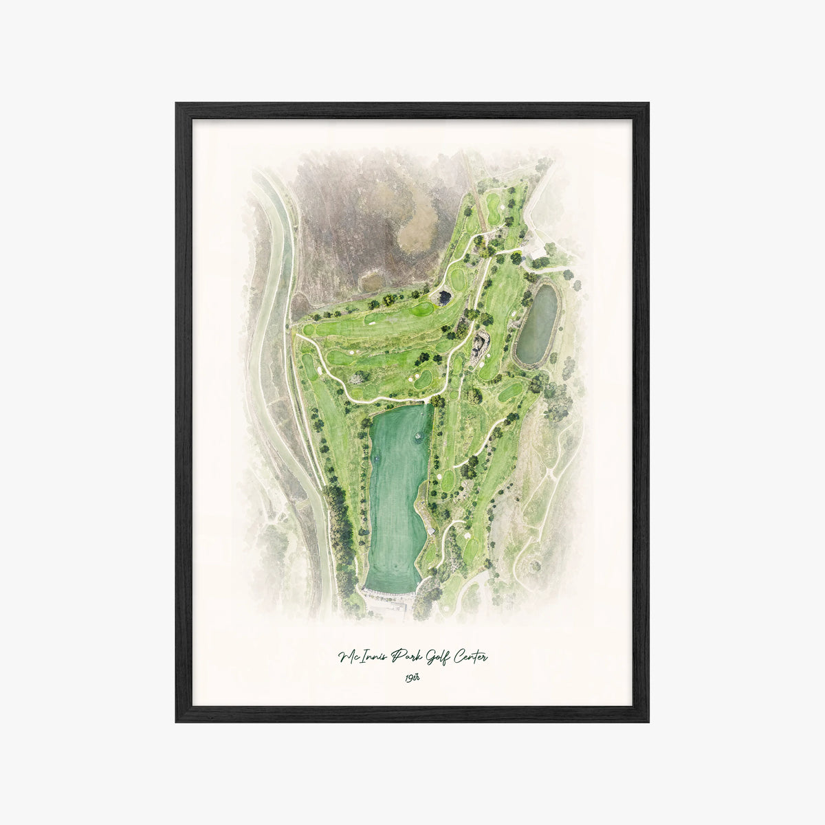 McInnis Park Golf Center black frame