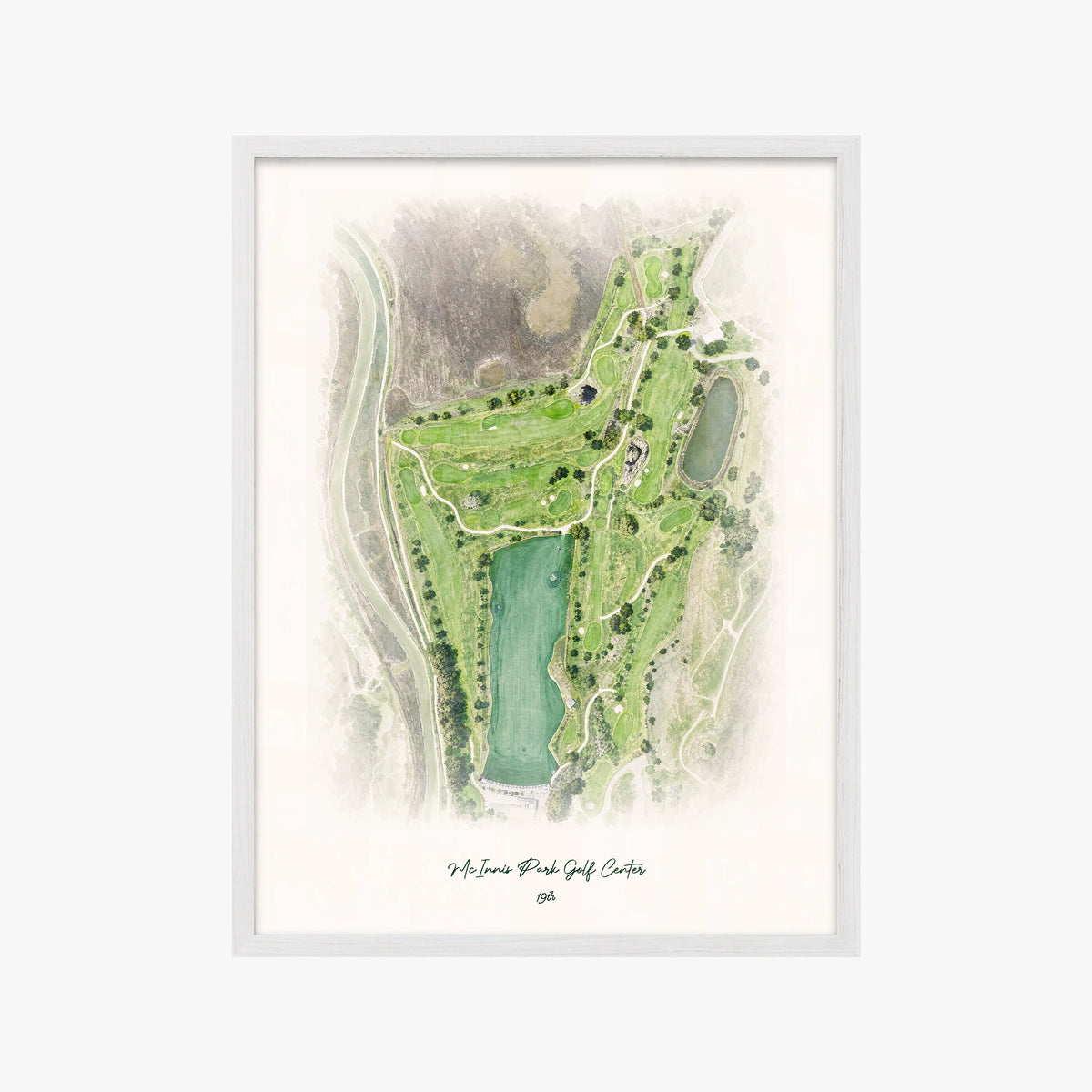 McInnis Park Golf Center white frame