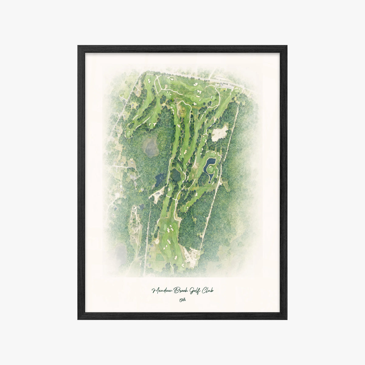 Meadow Brook Golf Club black frame