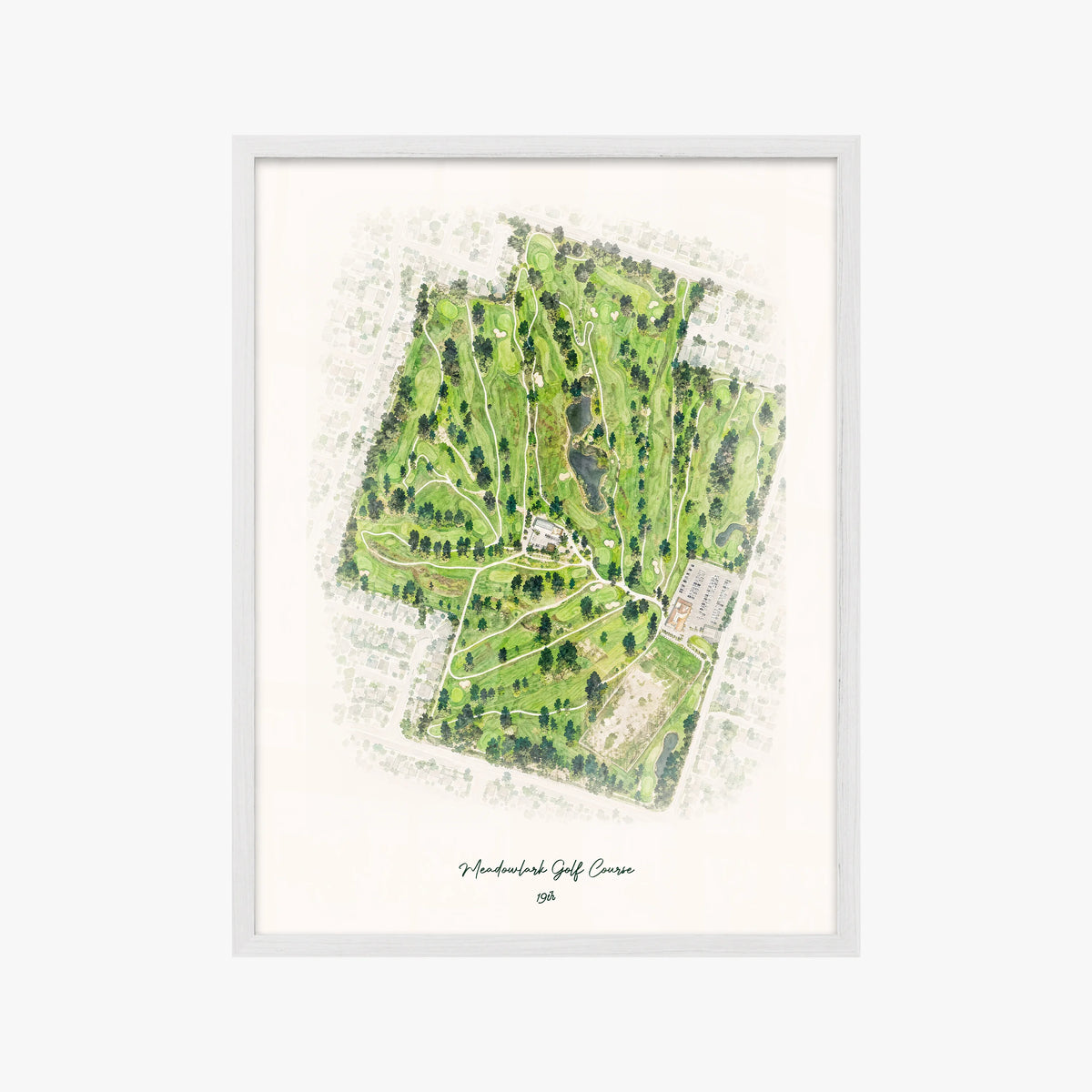 Meadowlark Golf Course white frame