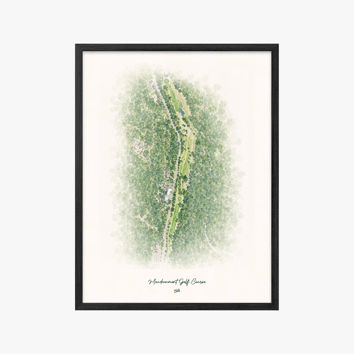 Meadowmont Golf Course black frame