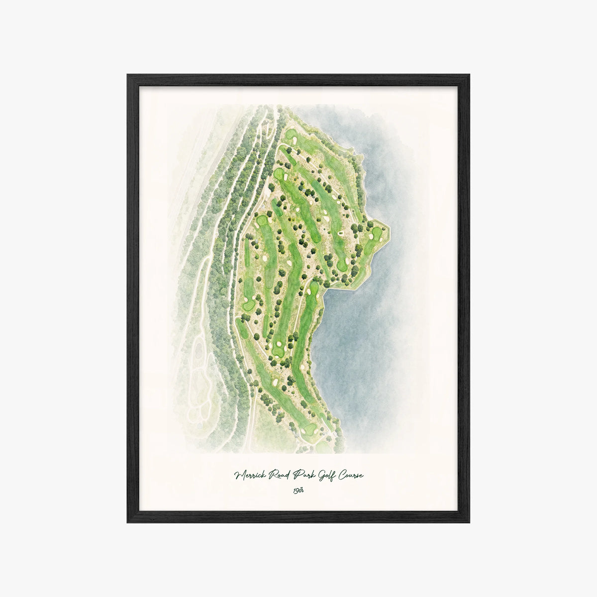 Merrick Road Park Golf Course black frame