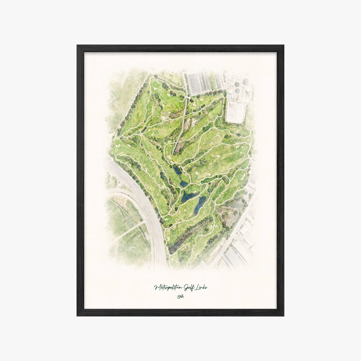 Metropolitan Golf Links black frame