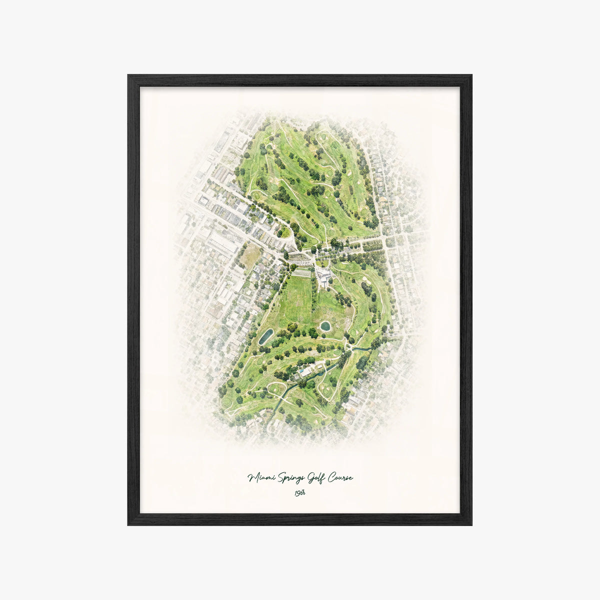 Miami Springs Golf Course black frame
