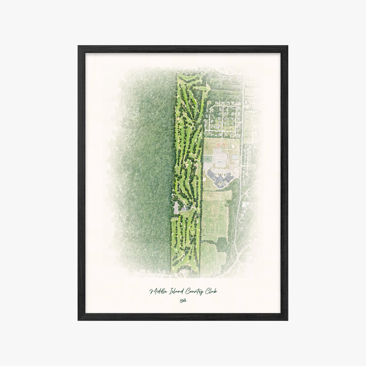 Middle Island Country Club black frame