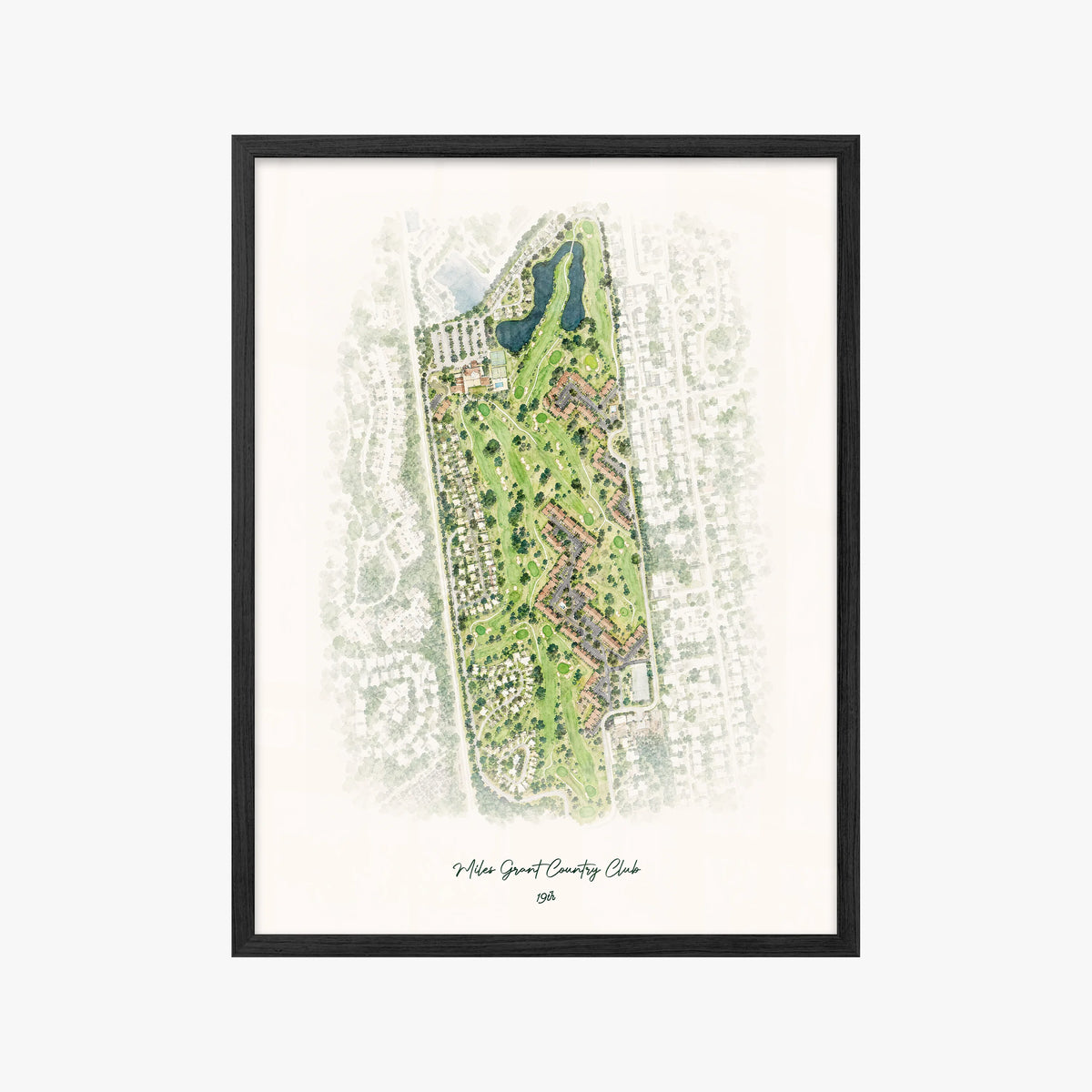 Miles Grant Country Club black frame