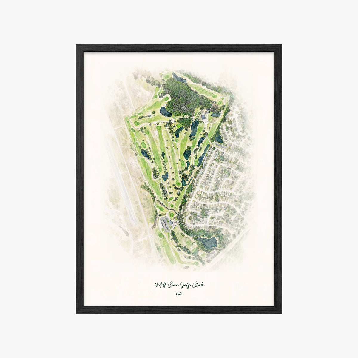 Mill Cove Golf Club black frame