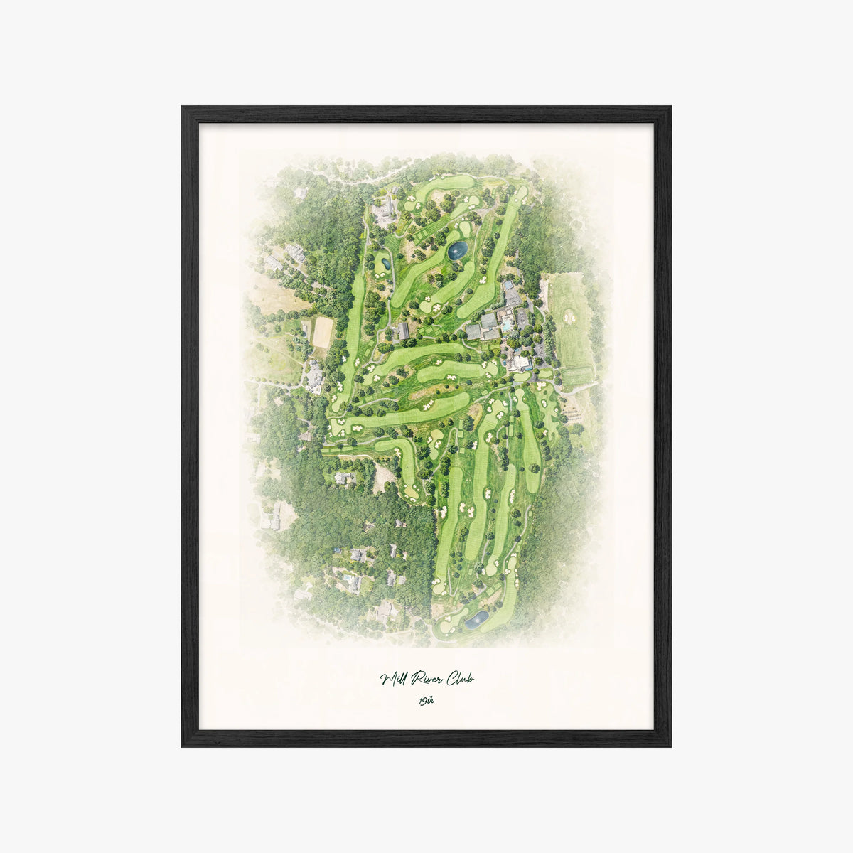 Mill River Club black frame