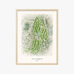 Miona Lake Golf Club wood frame